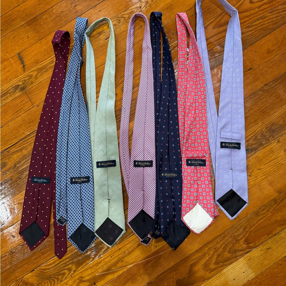 Lot of Brooks Brothers Neckties